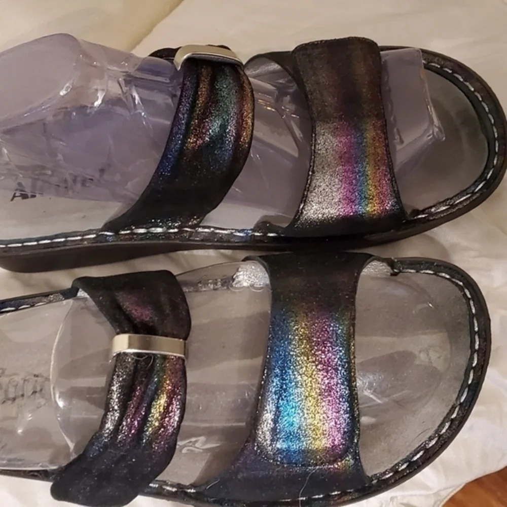 Alegria Rainbow comfort sandals 41 - Picture 4 of 10